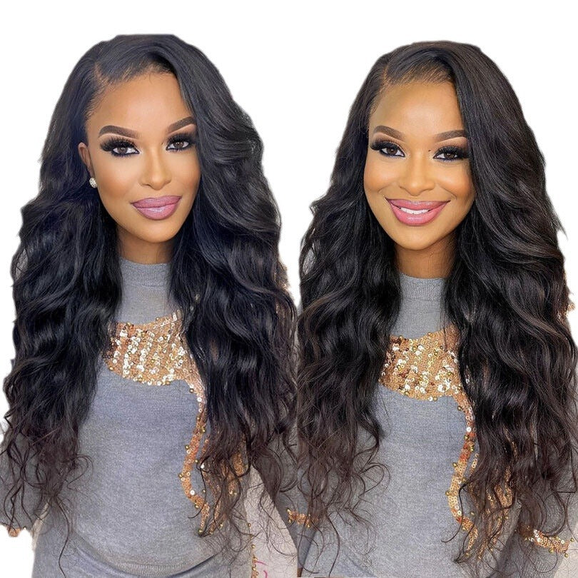Women's Long Curly Hair Big Wave WiGS Full-head Wig