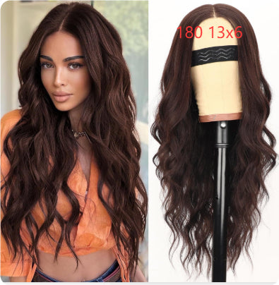 Fashionable And Versatile Lace Big Wave Wig For Women