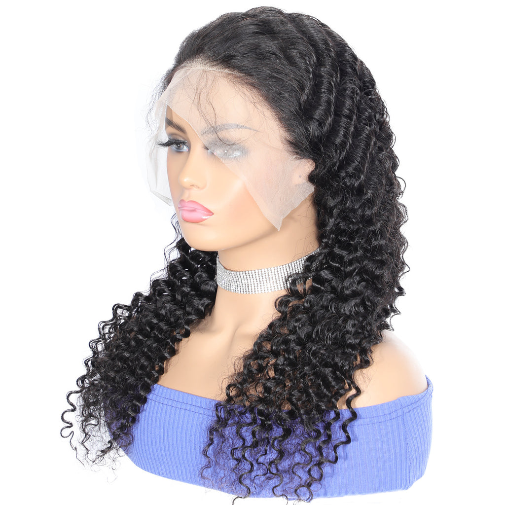 13x6 curly human hair lacefront