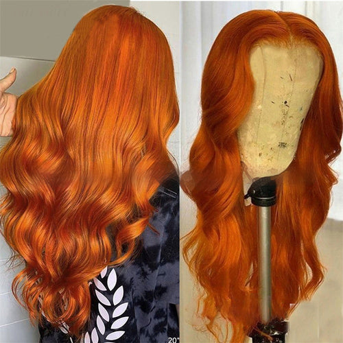 13x4 Ginger Body Wave Lace Front Wig