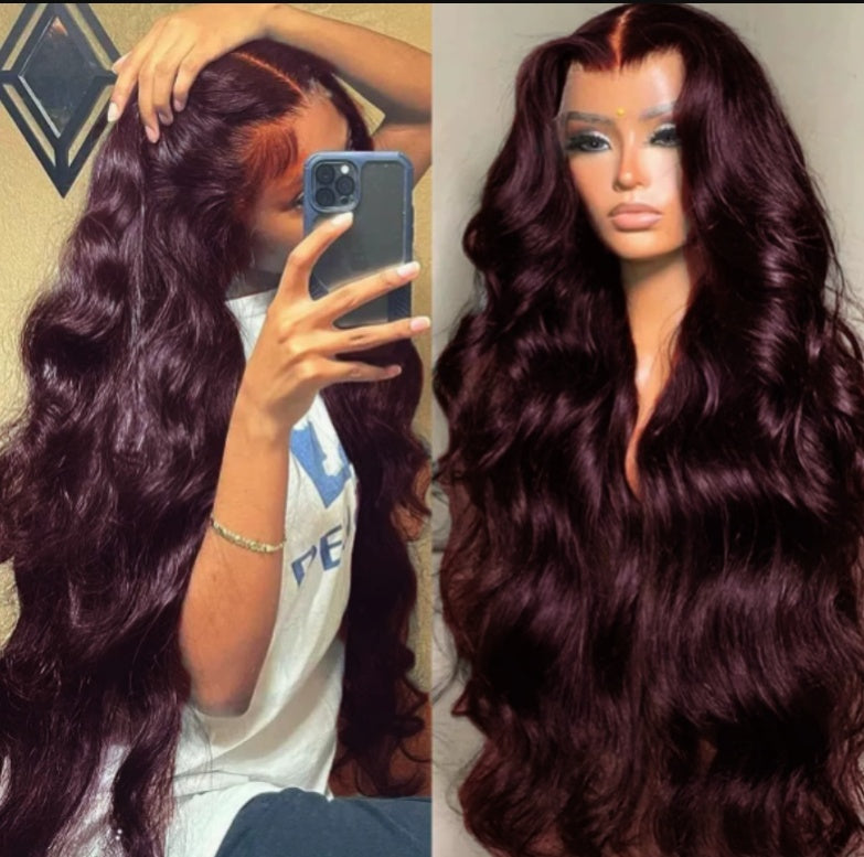 Women's Long Curly Hair Big Wave WiGS Full-head Wig