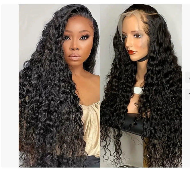 Curly Human Hair Wig Lace Hair Products